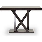 Everdon Sofa Table in Dark Brown Wood